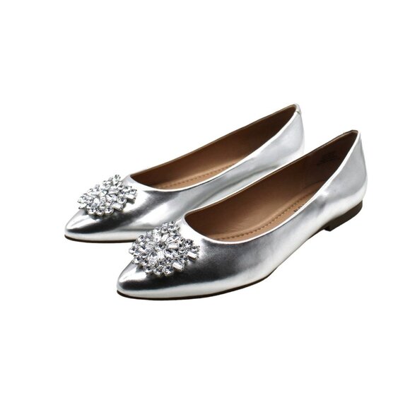 Journee Collection Silver Flats - Picture 3 of 8